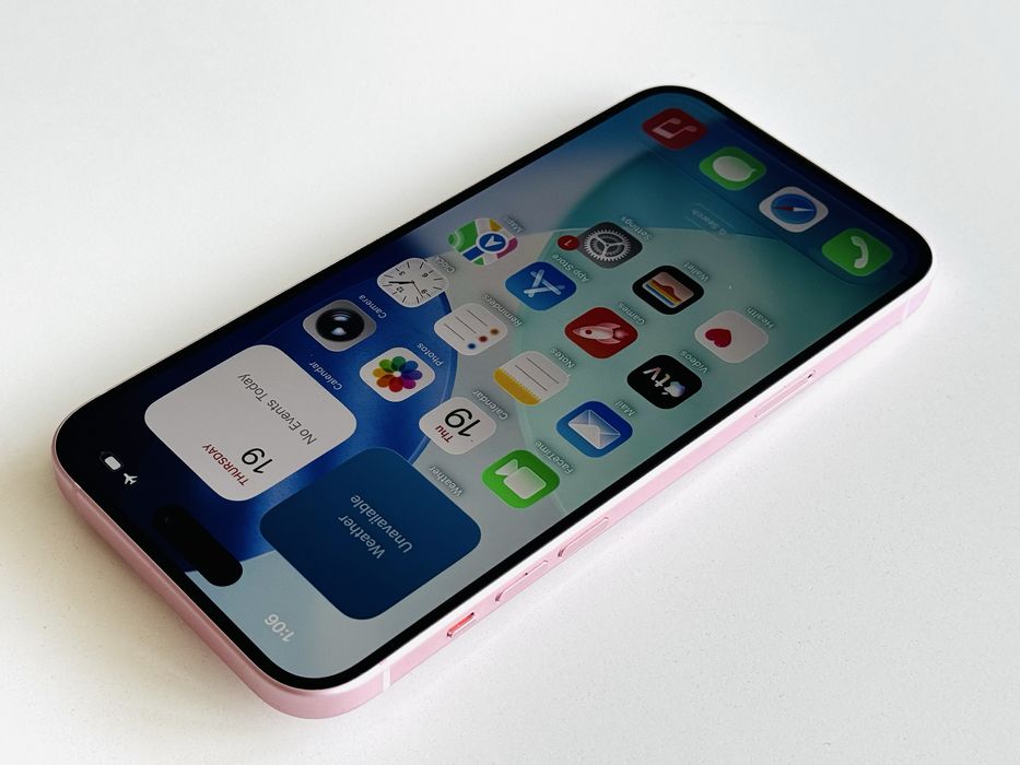 НОВ! Iphone 15 Plus 128GB Pink 100% Батерия! Гаранция 6 месеца