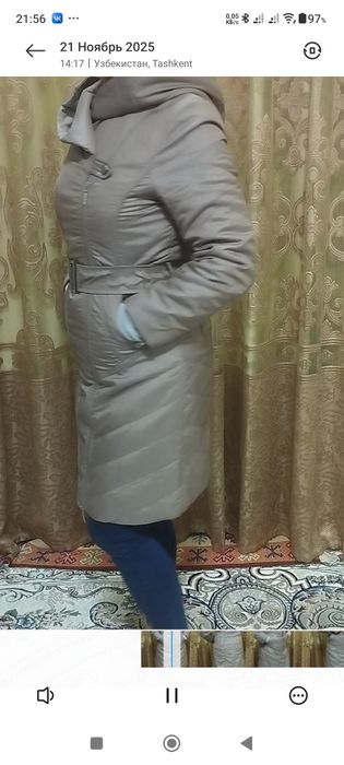 Пуховик женский куртка