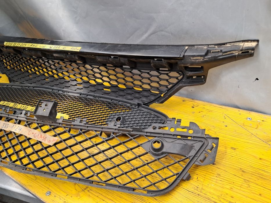 Грил решетка броня Mercedes A204 /205 /A156 GLA