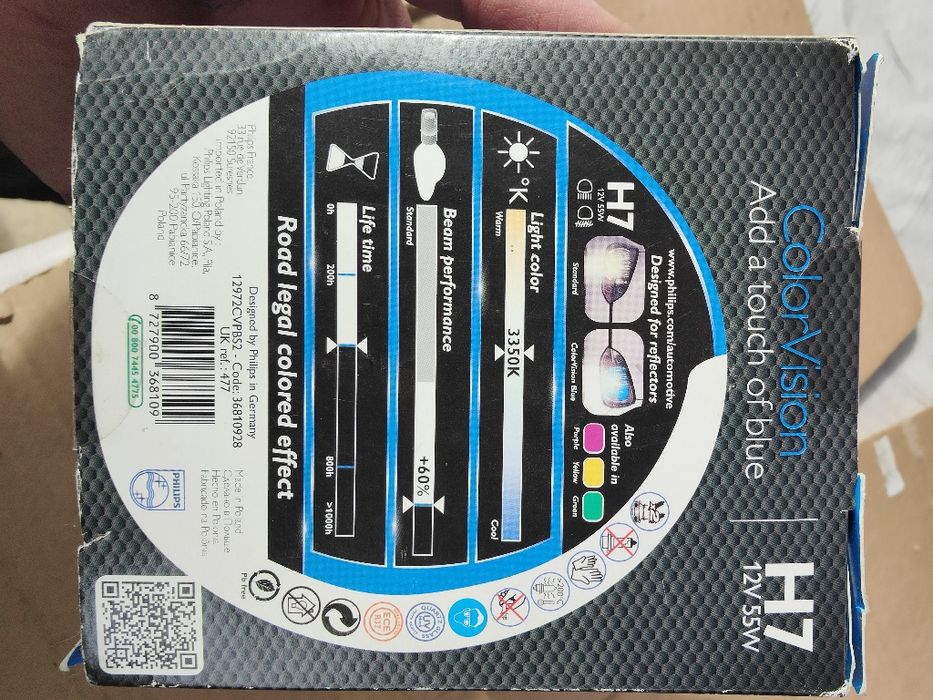 Becuri auto Philips H7
