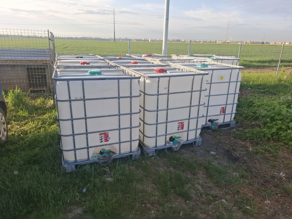 Rezervoare IBC de 1000 L
250 cele decupate
De la 300 la 400 cele intergi
Mai multe detalii la telefon