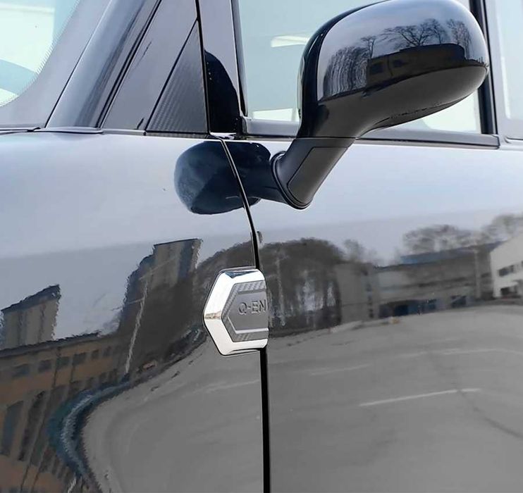 Mașină Electrică Fără Permis NIEVE Q-EN Neagra, Baterie LITHIUM 100Ah, 120 Km Autonomie, Motor 3100W, 2 Locuri, Viteză 25 Km/h