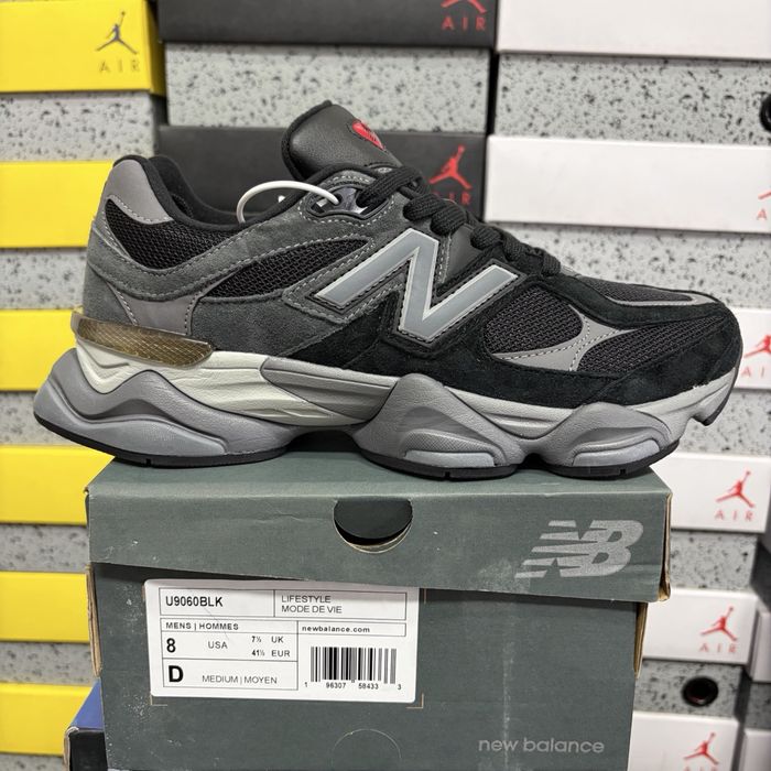 New Balance 9060 Black Castlerock U9060BLK