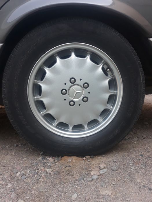 Мерседес 140 диски  комплект оригинал. Заводские
