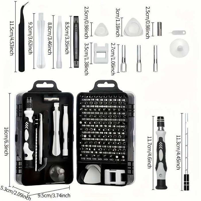 Набор отверток из 115 предметов для ремонта мобильных телефонов