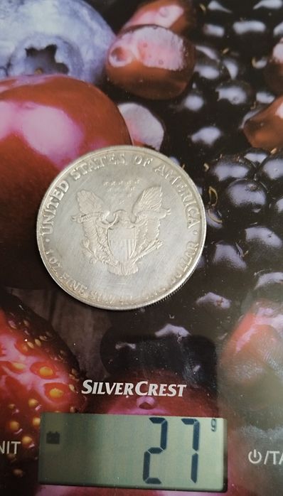 1 Американски търговски долар. Стари монети /LIBERTY