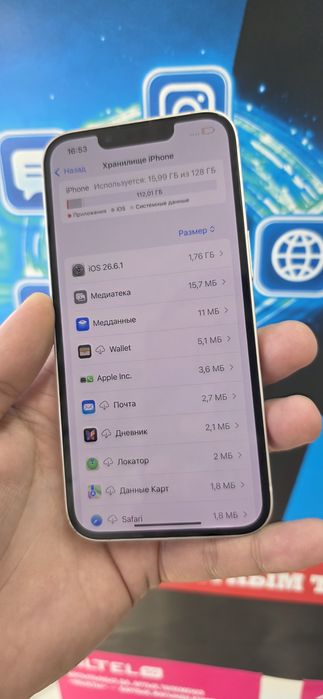 Айфон 13 память 128