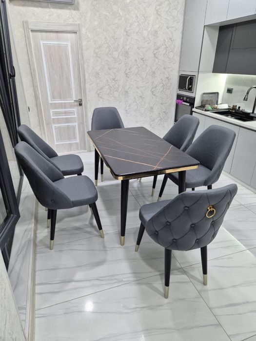 Stol stul turetskiy 20 yillik ishlab chiqaruvchidan 6x1