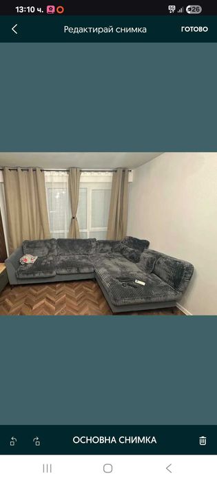 Ълов  диван десен