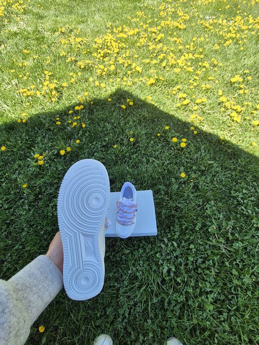 Nike air force 1 rope pink Swarovski