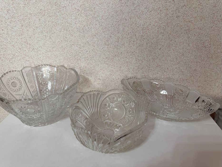 Хрусталь чаша ваза