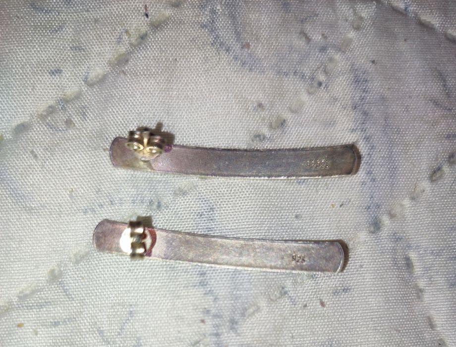 Изящни сребърни  обеци