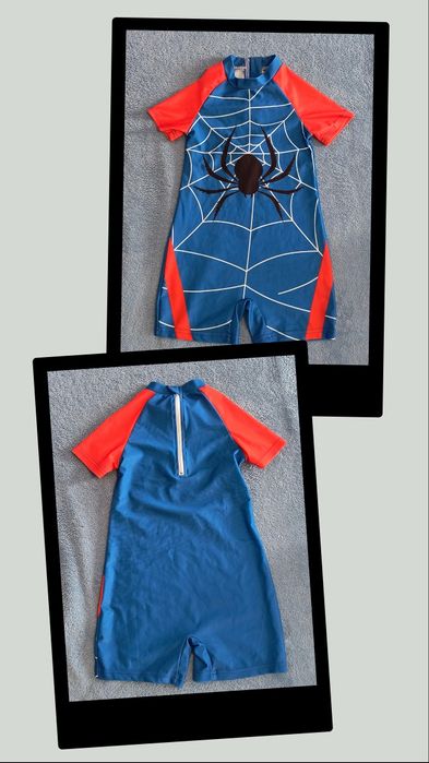 Costum de baie intreg, cu Spiderman, 98-104