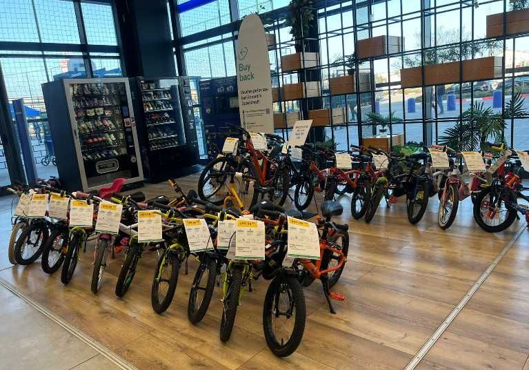 Vanzare biciclete reconditionate Decathlon