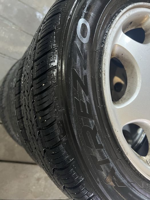 Продам диски с резиной субару 5/100