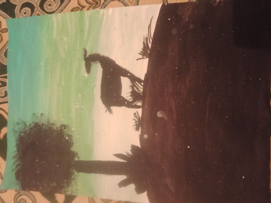 Қолдан салынған суреттер сатылады