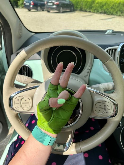 Fiat 500 Fiat 500 2017, verde lattementa, 70k km, cutie automata