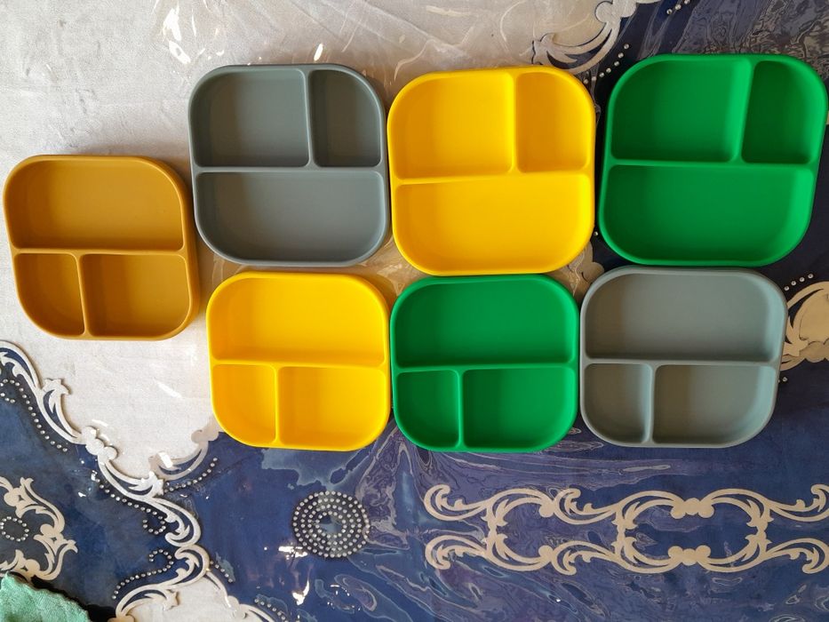 Детская тарелка с присоской