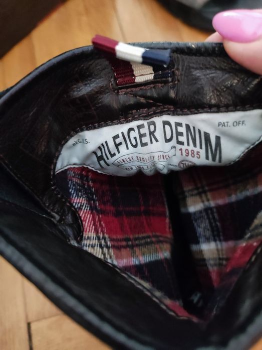 Cizme piele Tommy Hilfiger