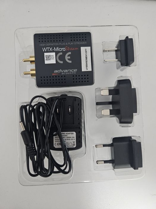 WTX micro streamer plug & play multiroom network audio streamer