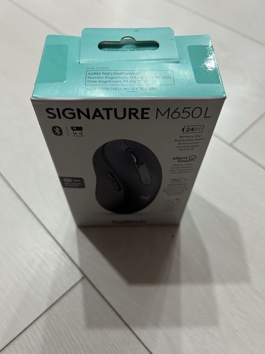 Mouse Logitech Signature  silent M650L Nou