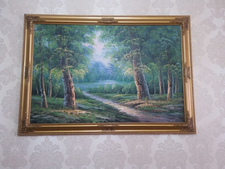 Продам картину нарисованная маслом.