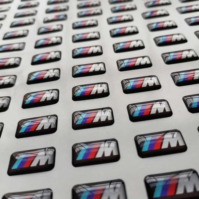 Наклейки на диски bmw