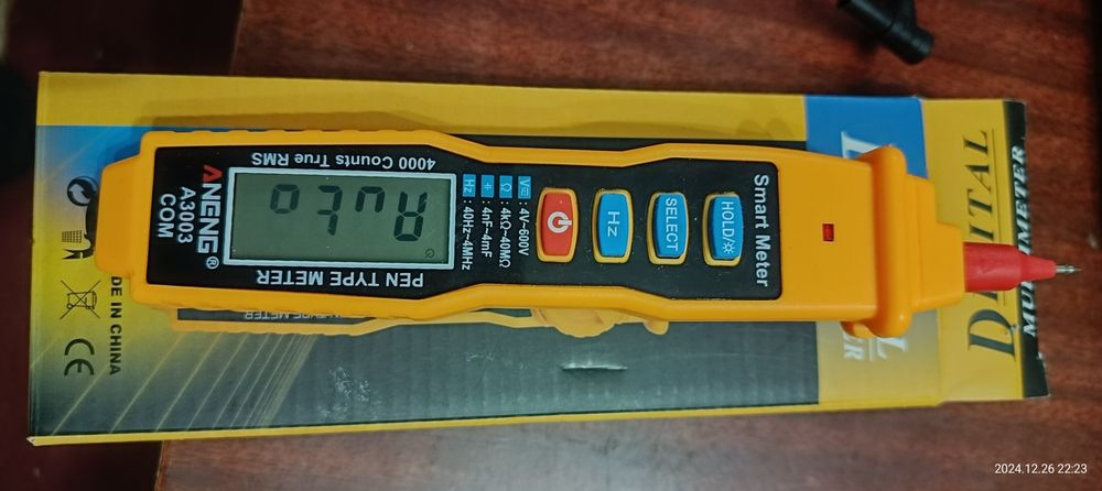 Продается мультиметр - ручка Aneng A 3003
