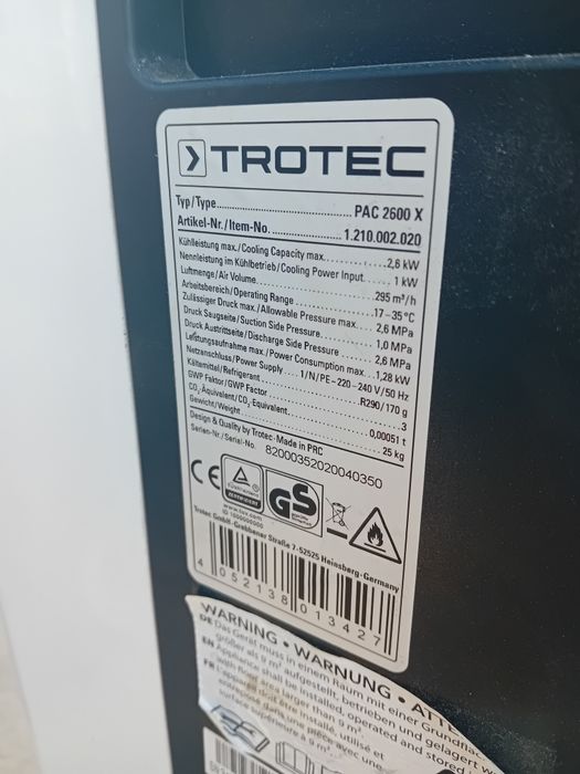 Clima mobila dezumidificator Gree Trotec