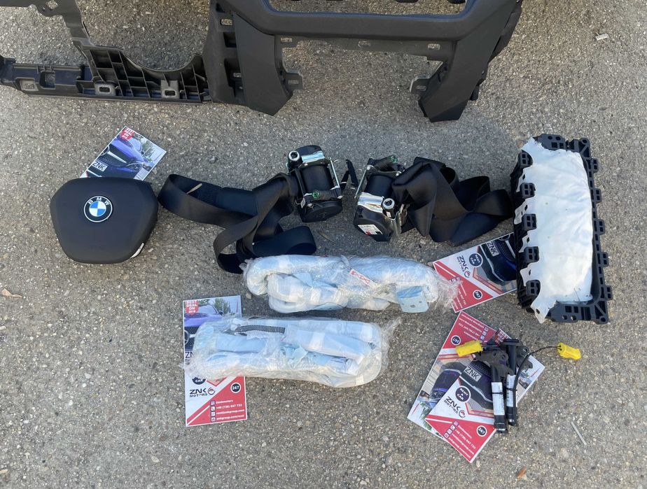 BMW F40 F44 kit airbag - plansa de bord - set centuri de siguranta
