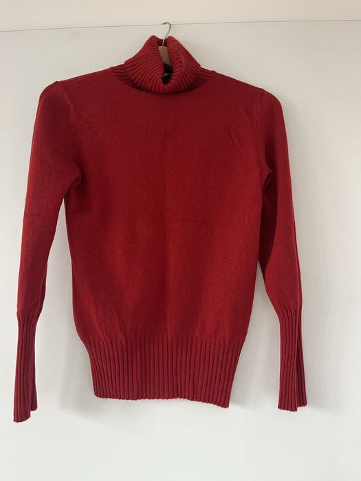 Дамска блуза поло, 36 размер, мерино и кашмир