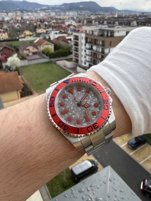 Ceas Personalizat Seiko Mod - Cadran Pictat Manual - Mecanism Automatic NH35