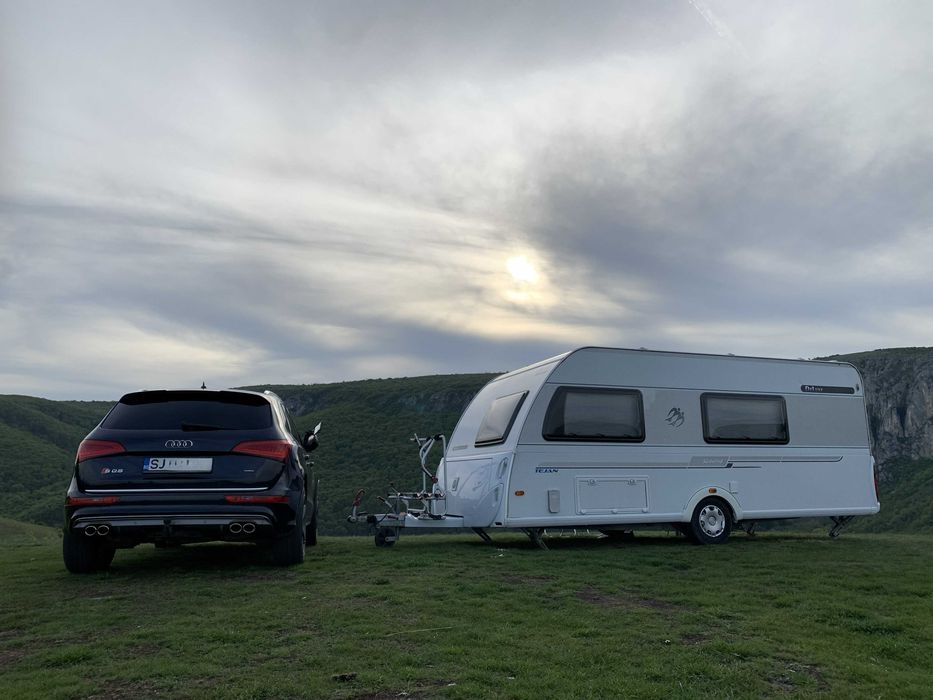 Rulota Germana KNAUS Sudwind 500FSK DE LUXE, 2011, Off camping