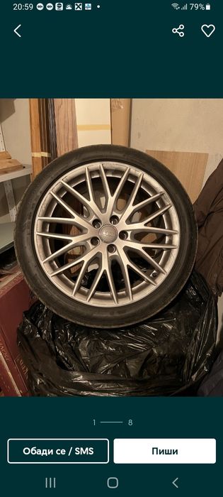 OEM 19 Audi Оригинални джанти