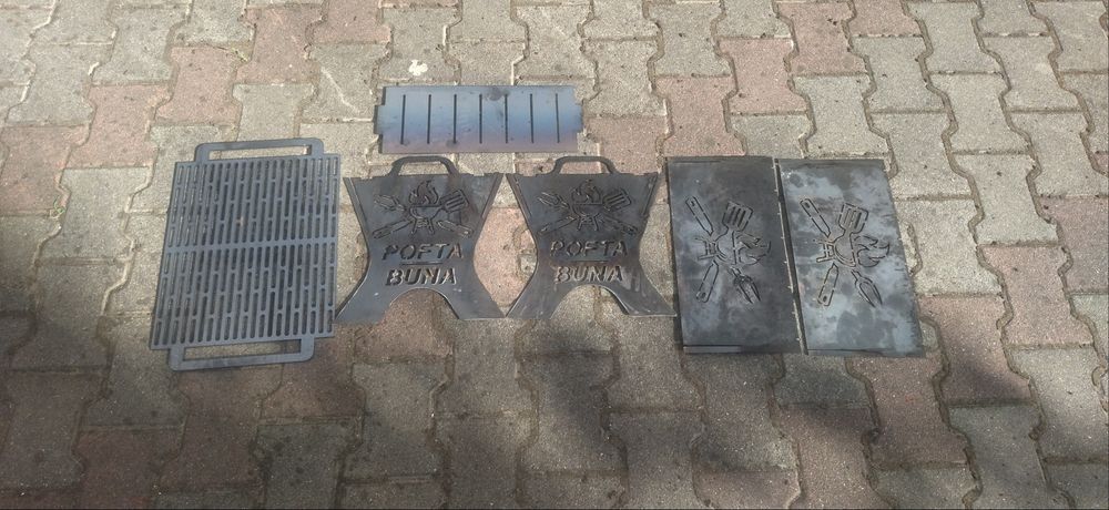 Grătar portabil demontabil