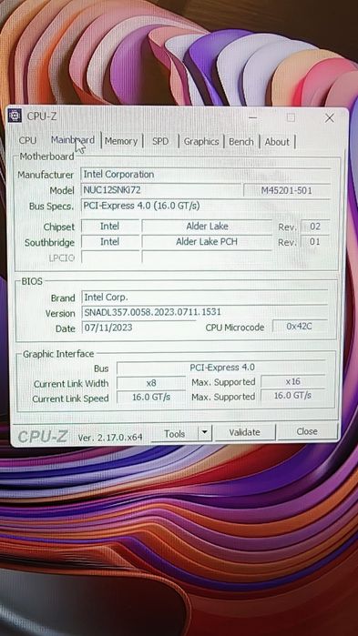 Intel Nuc  Serpent Canyon