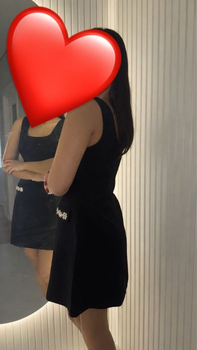 Платье короткое