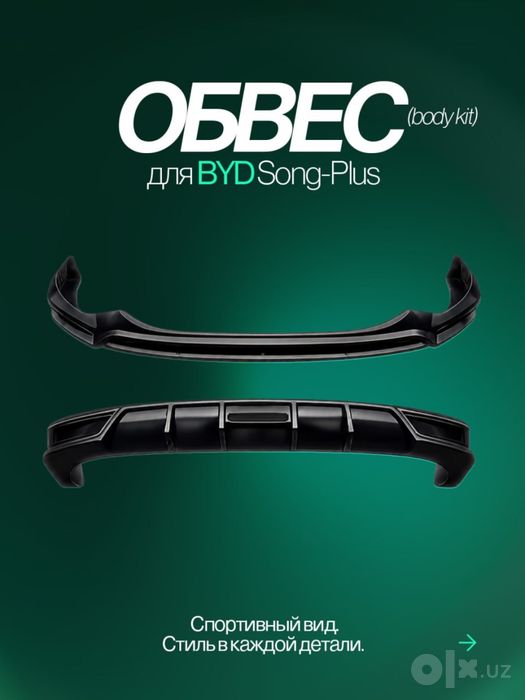 Обвес (Бодикит) для BYD Song Plus DM-I