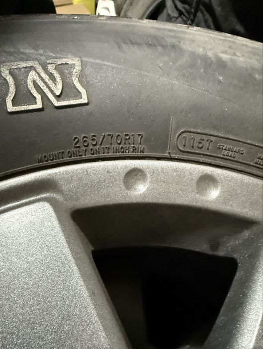 Диски R17 от FJ Cruiser