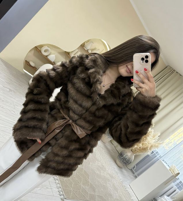 Стильная эко-шуба ищет новую хозяйку!