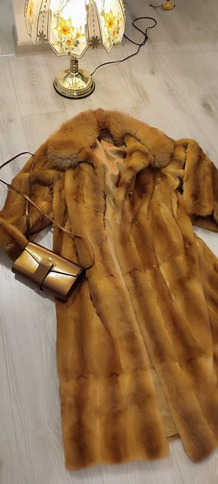 Blana naturala de vulpe superba