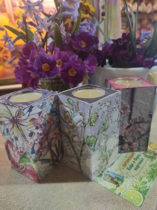 Декоративен Свещник за чаени свещи