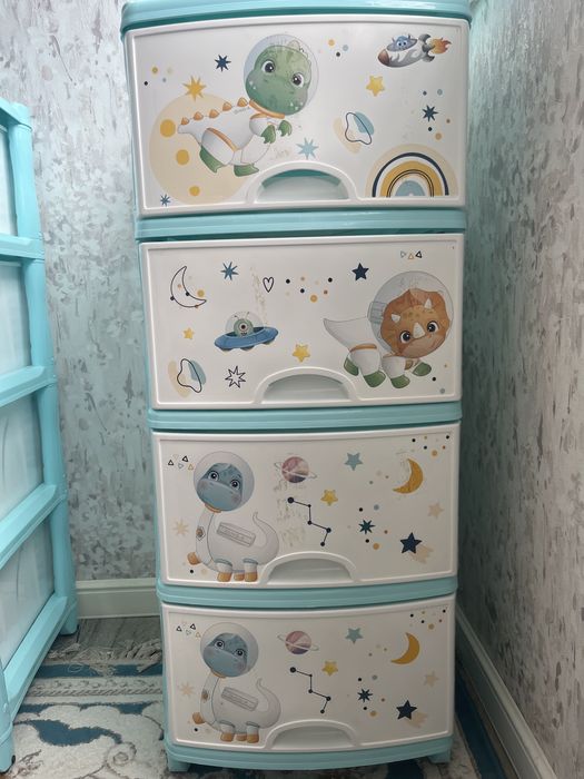 Детский комод пластиковый