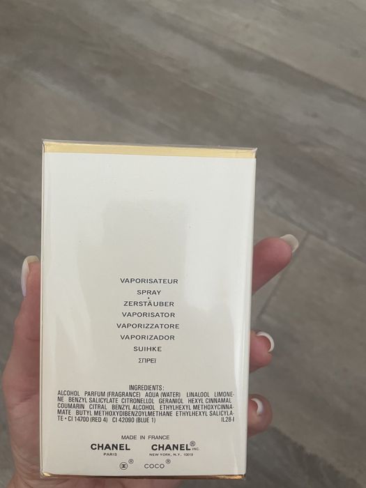 Coco Mademoiselle Chanel eau de parfum 100ml