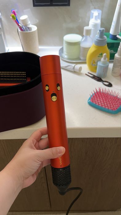 dyson airwrap topaz orange