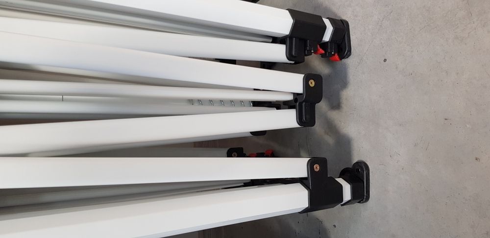 Шатра ШАТРИ 3Х3м  27кг Бяла метална здрава конструкция