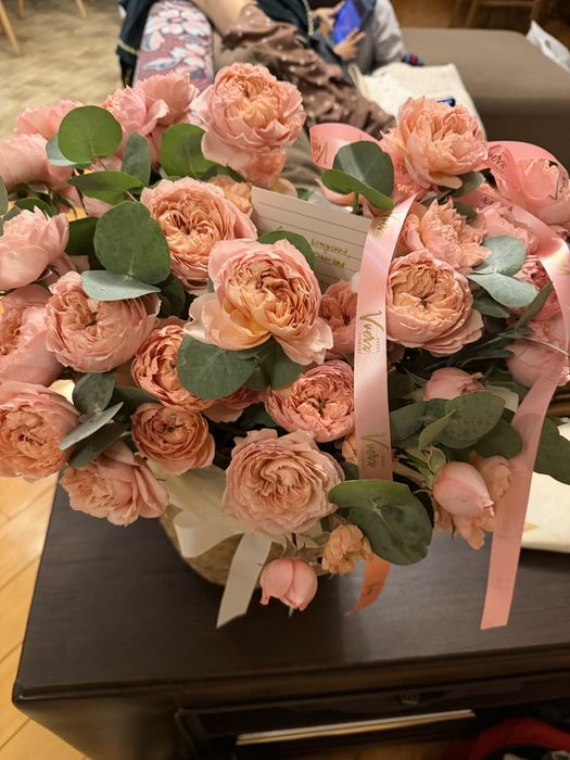 Букет корзинка verde