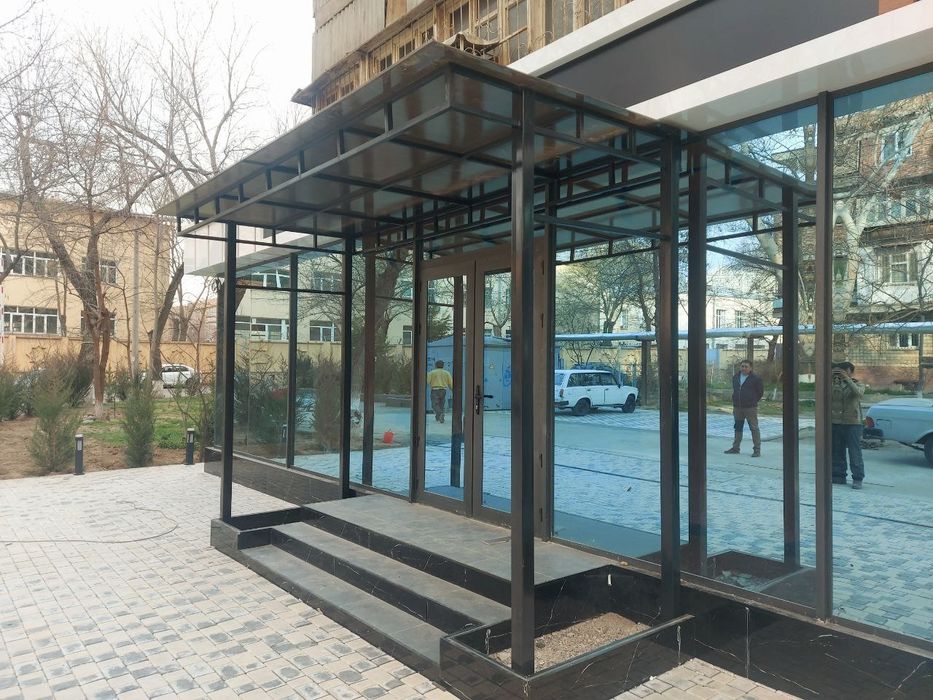 Навес, Дарвоза,Решётка, Перила — Премиум ковка ишлари Кафолат