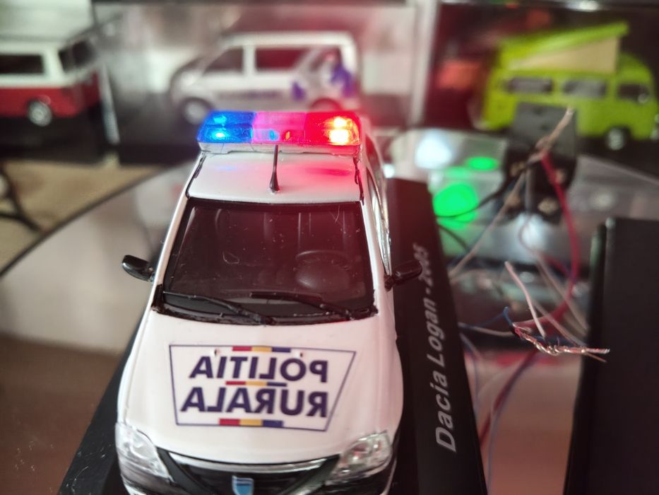 Macheta Dacia Logan ,,Poliția Rurală,,