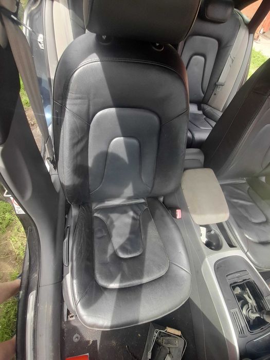 Scaune din piele + banchetă Audi A4 B8 – interior complet